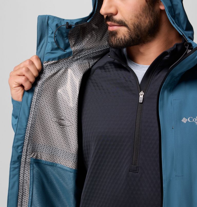 Men's Ampli-Dry II Shell, Color: Everblue, image 7