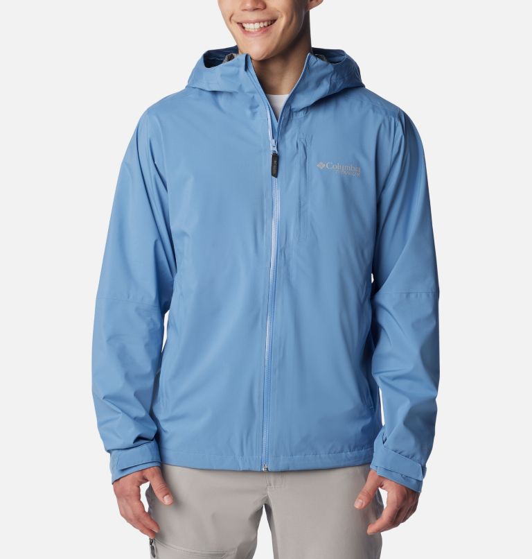 Men's Ampli-Dry II Waterproof Hiking Shell Jacket, Color: Skyler, image 1