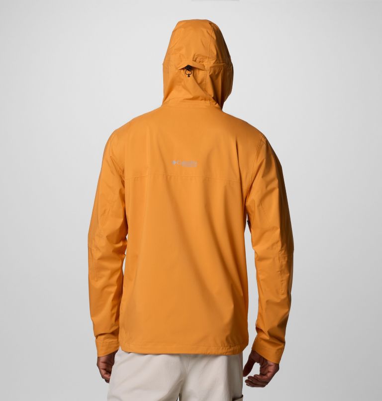 Men's Ampli-Dry II Waterproof Hiking Shell Jacket, Color: Koi, image 3