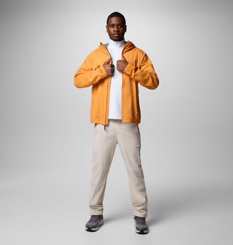 Men's Ampli-Dry II Waterproof Hiking Shell Jacket, Color: Koi, image 2