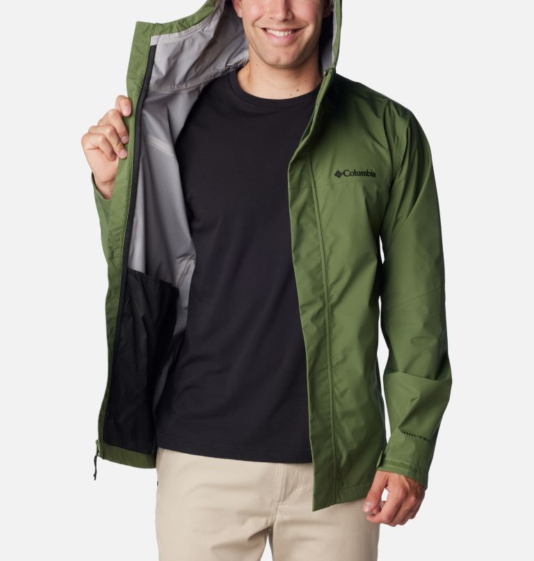 Chaqueta de senderismo impermeable de 3 capas Wahkeena Falls para hombre, Color: Canteen, image 5