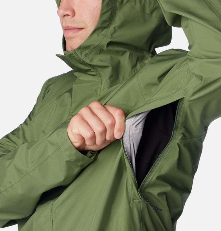 Chaqueta de senderismo impermeable de 3 capas Wahkeena Falls para hombre, Color: Canteen, image 7