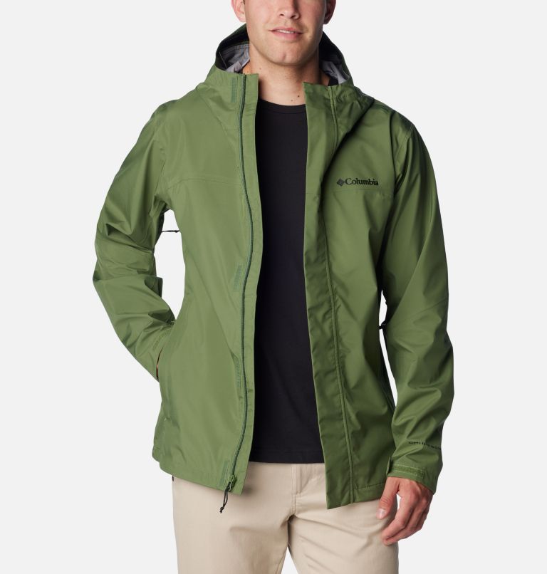 Chaqueta de senderismo impermeable de 3 capas Wahkeena Falls para hombre, Color: Canteen, image 9