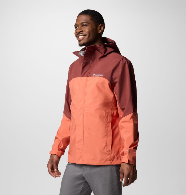 Giacca shell da hiking impermeabile Wahkeena Falls II 3L da uomo, Color: Tuscan, Spice, image 3