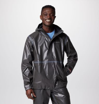 Men's Lightweight Waterproof Rain Jacket with Hood – MIER