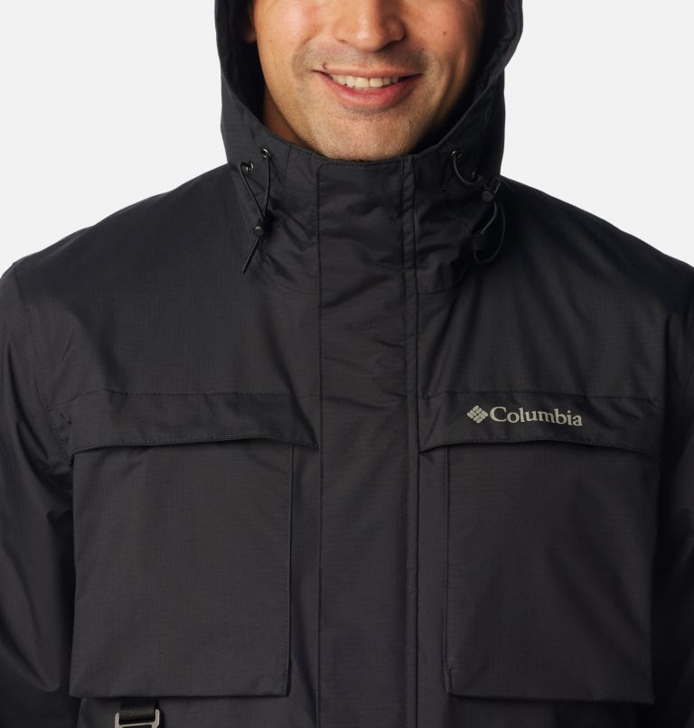 Men's Landroamer Jacket, Color: Black, image 4
