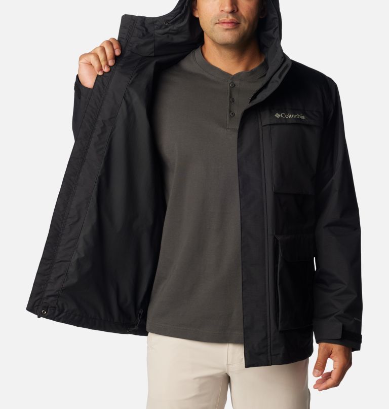 Thumbnail: Men's Landroamer Jacket - Tall, Color: Black, image 5