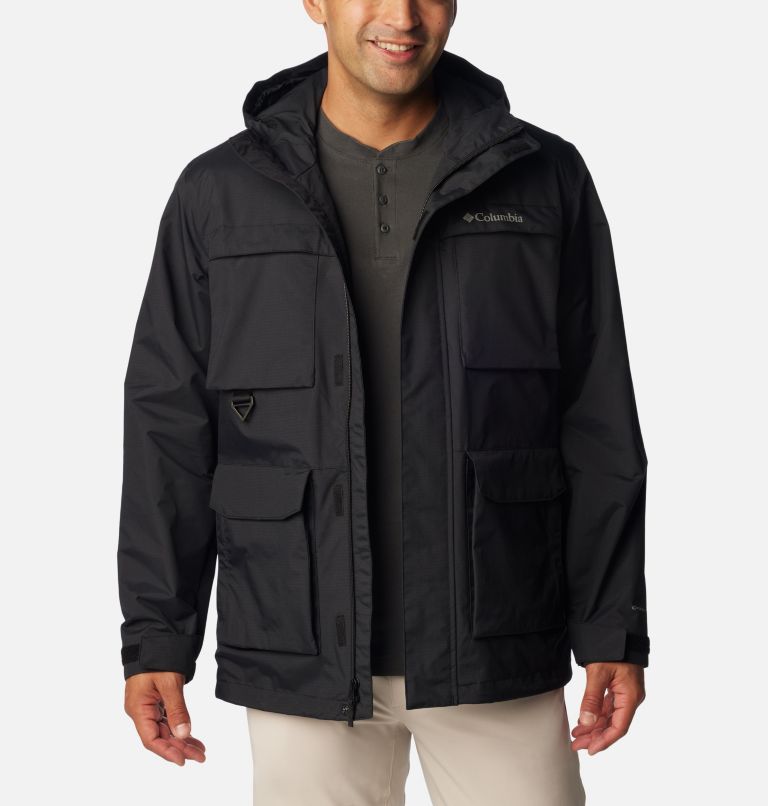 Thumbnail: Men's Landroamer Jacket - Tall, Color: Black, image 7