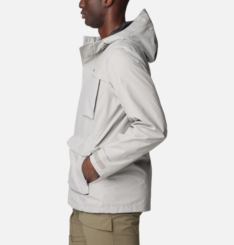 Light grey waterproof jacket clearance