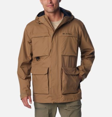 Jacenvly Rain Jacket Men Clearance Waterproof Windproof Removable Hood Zip  Pocket Men'S Sport Coats Lightweight Warm Fashionable Casual Coats Hiking