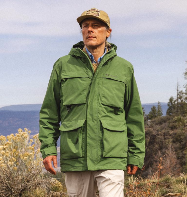 Men's Landroamer Waterproof Jacket, Color: Canteen, image 7