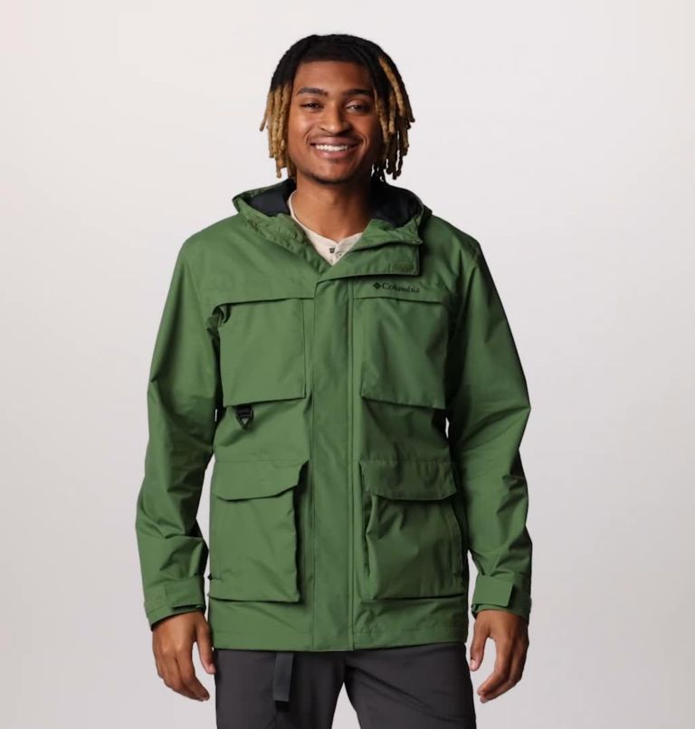 Parka Imperméable Landroamer Homme, Color: Canteen