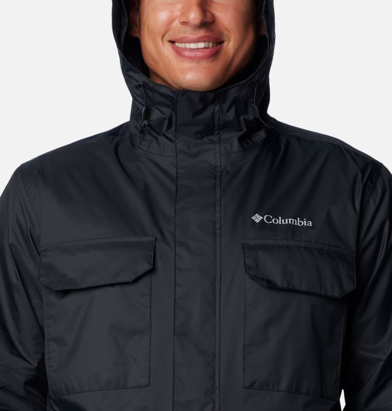 Men's Lava Canyon Jacket, Color: Black, image 4