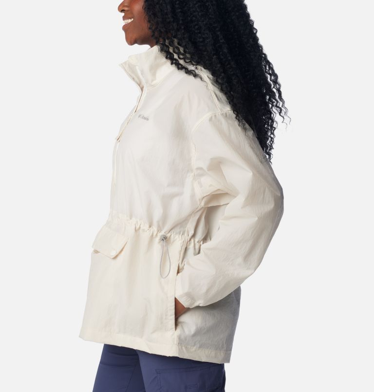 Women's Paracutie Windbreaker, Color: Chalk, image 3