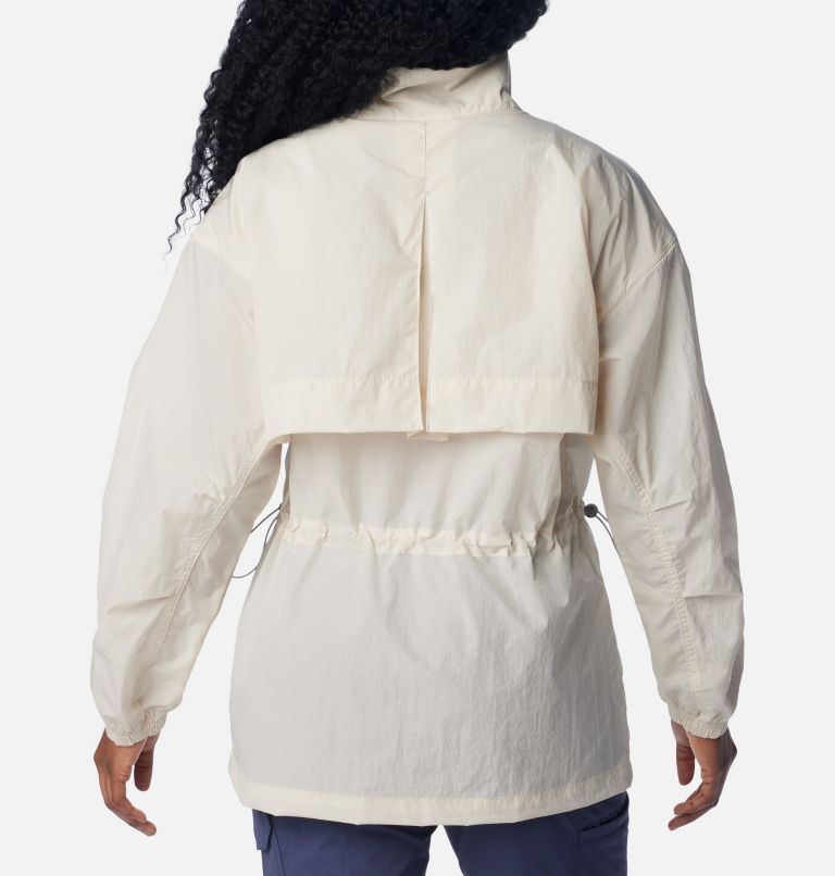 Women's Paracutie Windbreaker, Color: Chalk, image 2