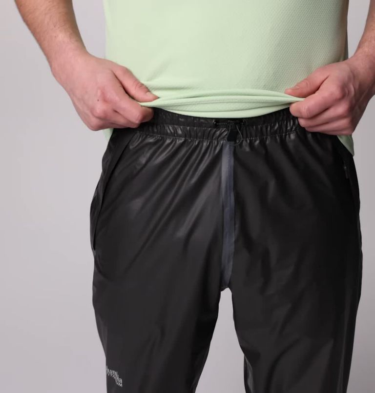 Men's OutDry Extreme Wyldwood Rain Pants, Color: Black