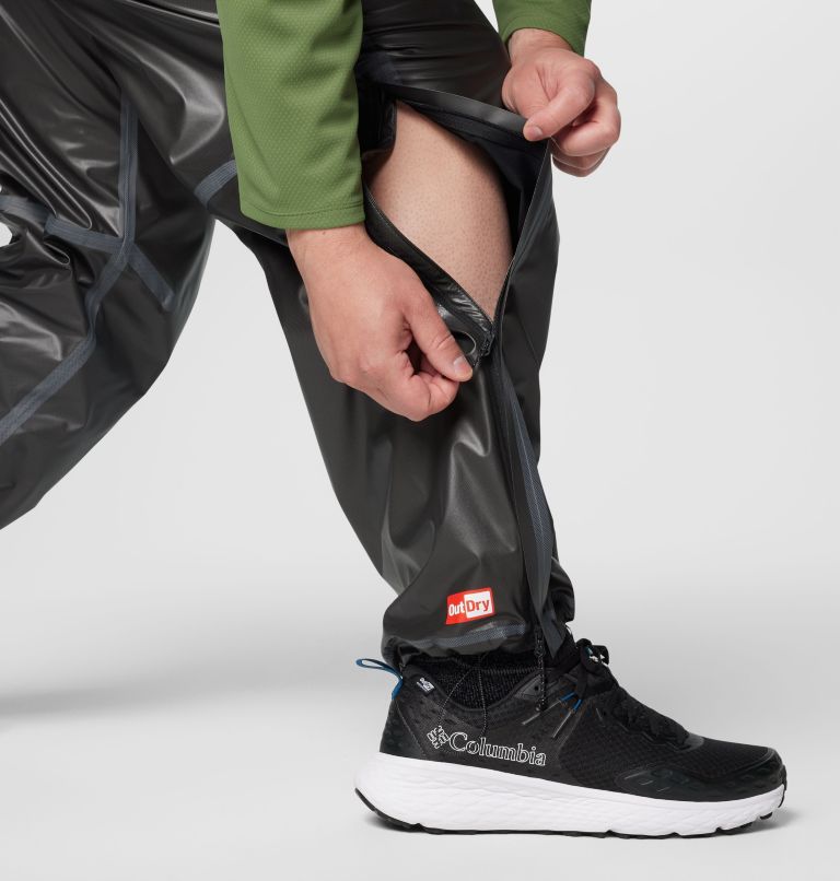 Men's OutDry Extreme Wyldwood Rain Pants - Big, Color: Black, image 7