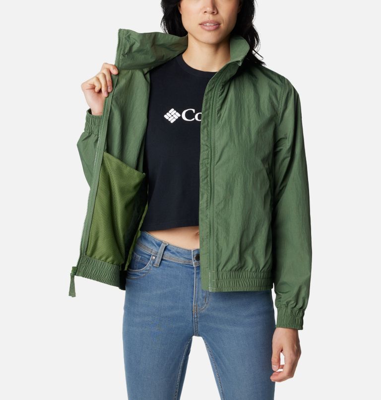 Thumbnail: Women's Time is Right Windbreaker, Color: Canteen, image 5