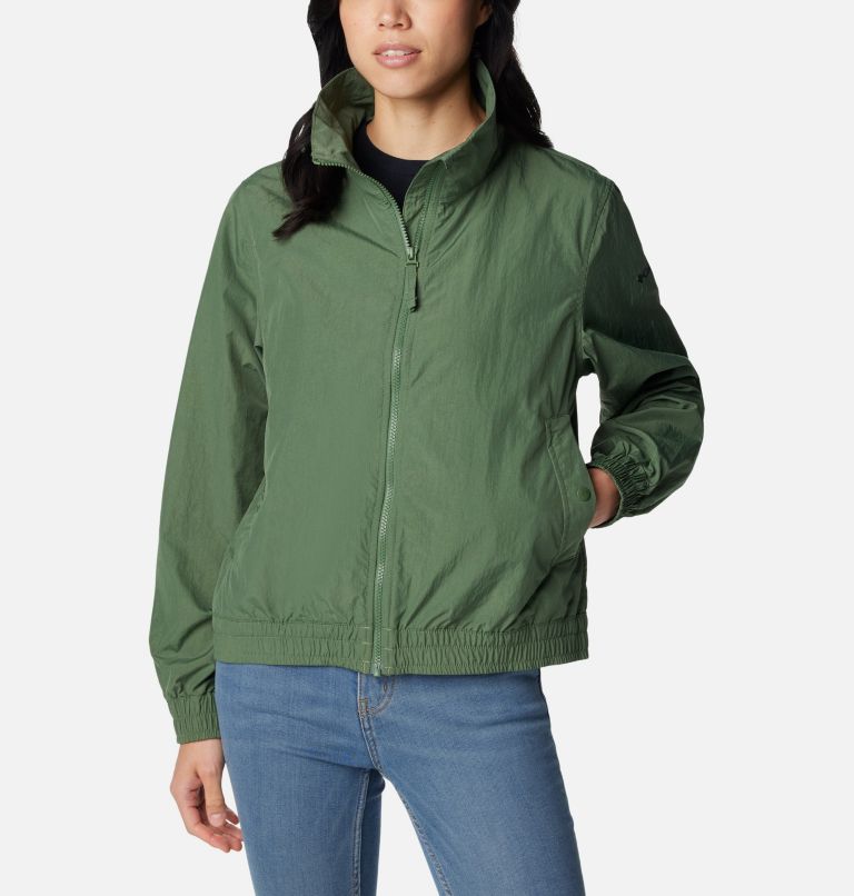 Women's Time is Right Windbreaker, Color: Canteen, image 1