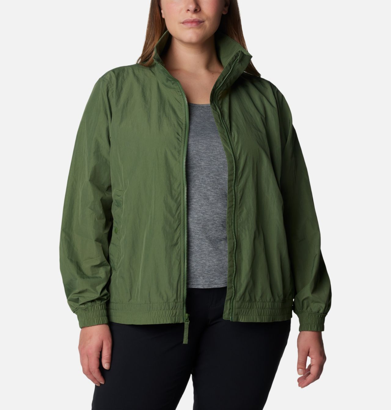 Women's Time is Right™ Windbreaker - Plus Size 6