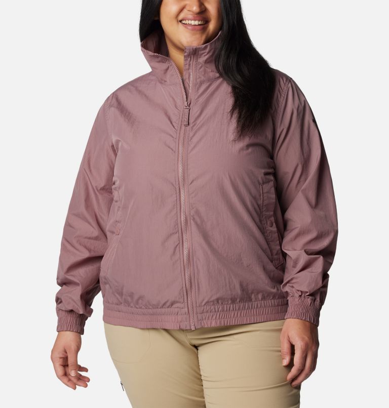 Columbia women's cheap plus size windbreaker