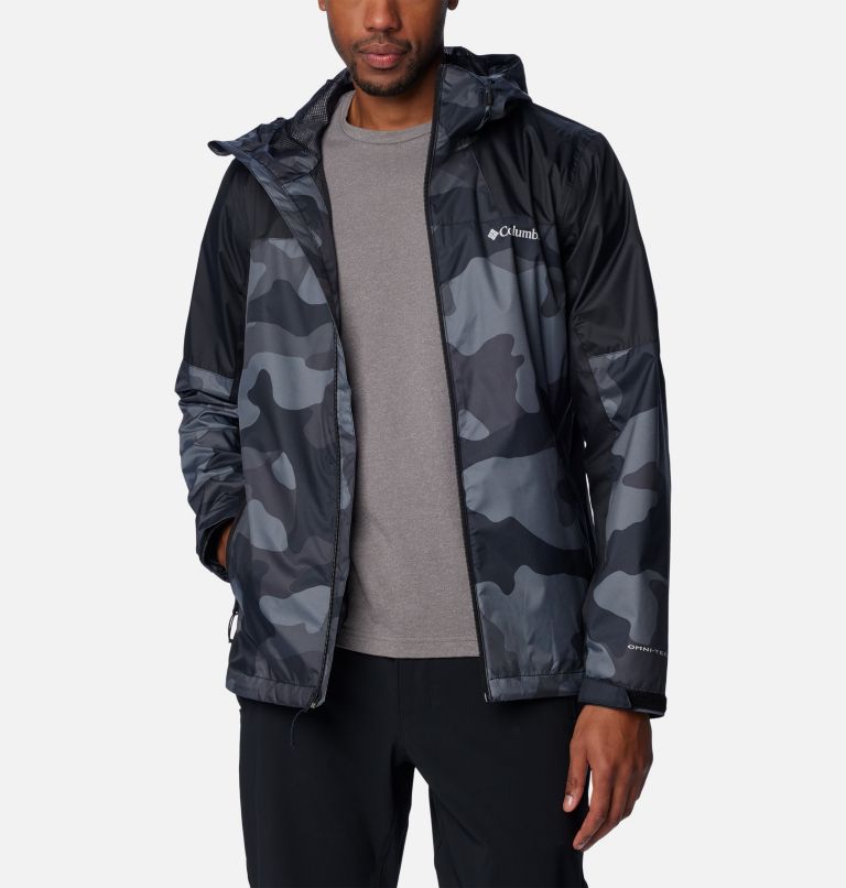 Men's Inner Limits III Jacket, Color: Black Mod Camo Print, Black, image 7
