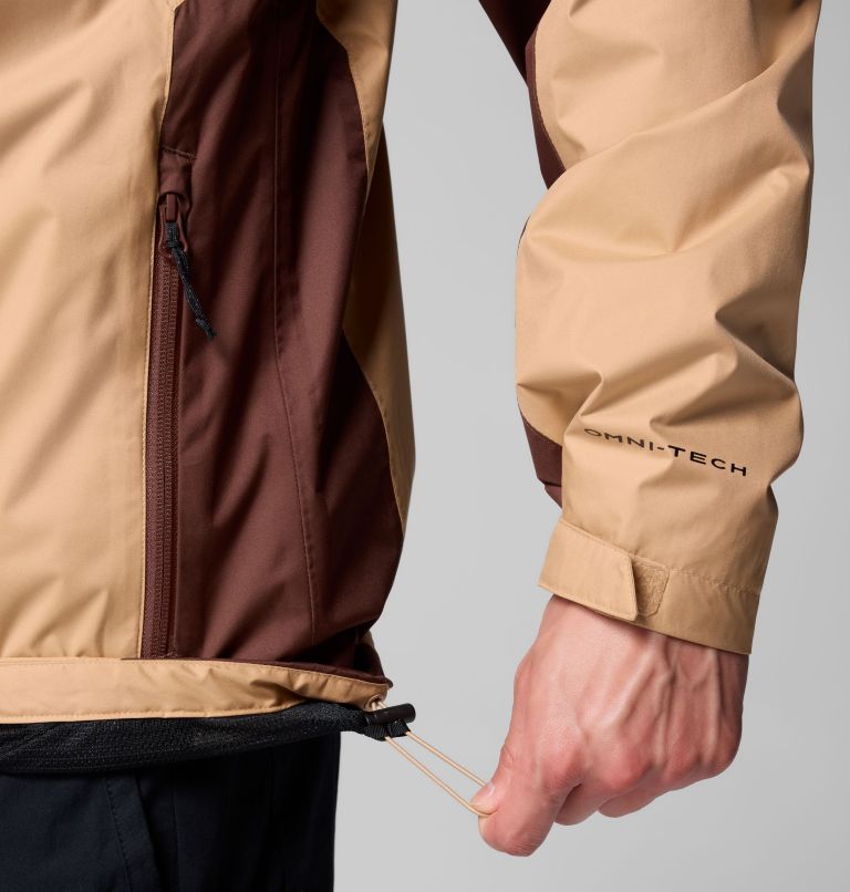 Men's Inner Limits III Jacket, Color: Canoe, Black, Tobacco, image 9