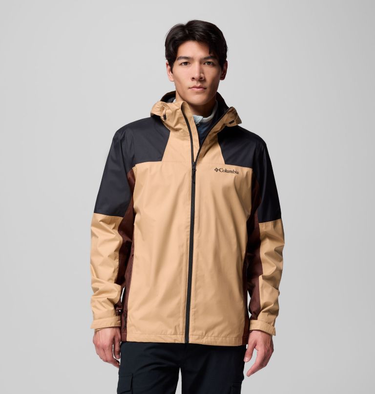 Men's Inner Limits III Jacket, Color: Canoe, Black, Tobacco, image 1