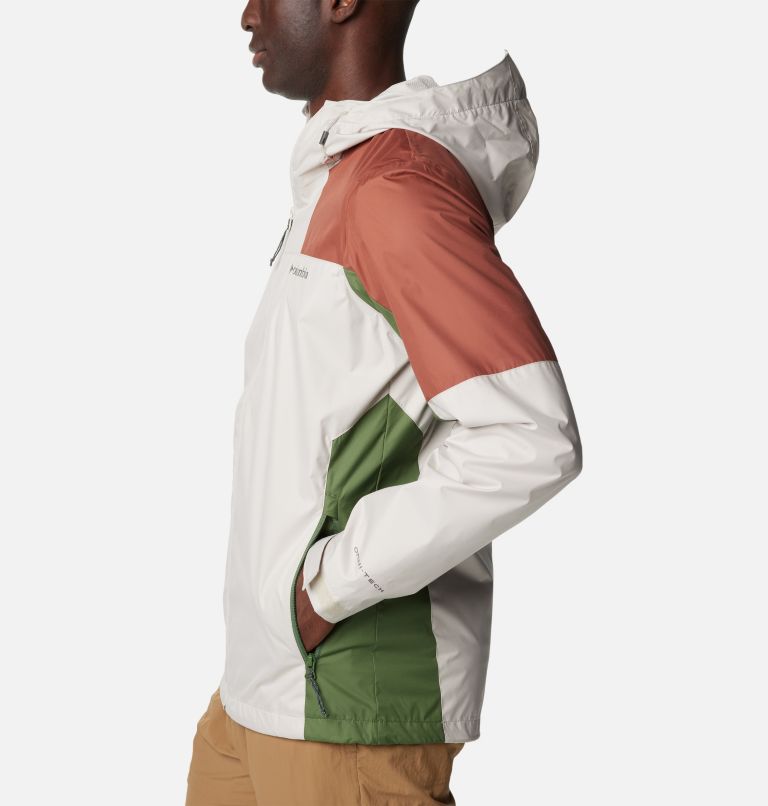 Men's Inner Limits III Jacket, Color: Dark Stone, Auburn, Canteen, image 3
