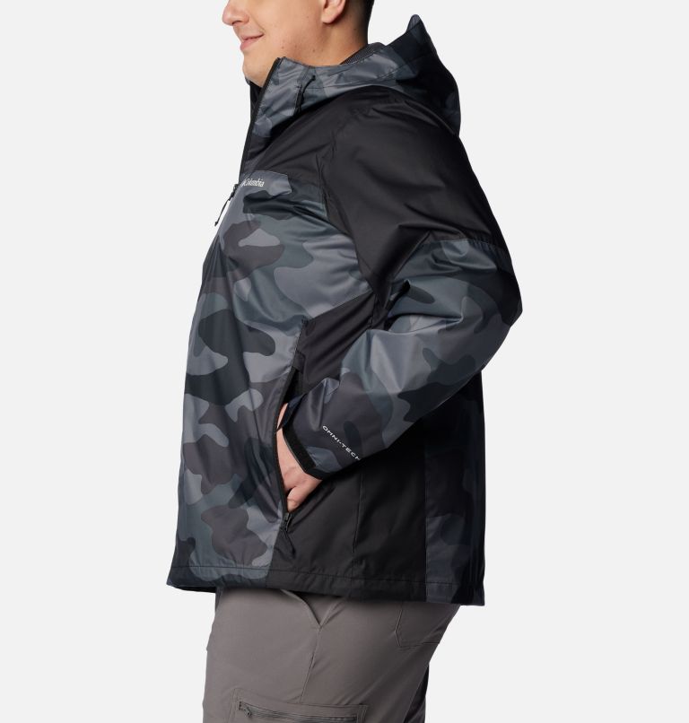 Men's Inner Limits III Jacket - Big, Color: Black Mod Camo Print, Black, image 3