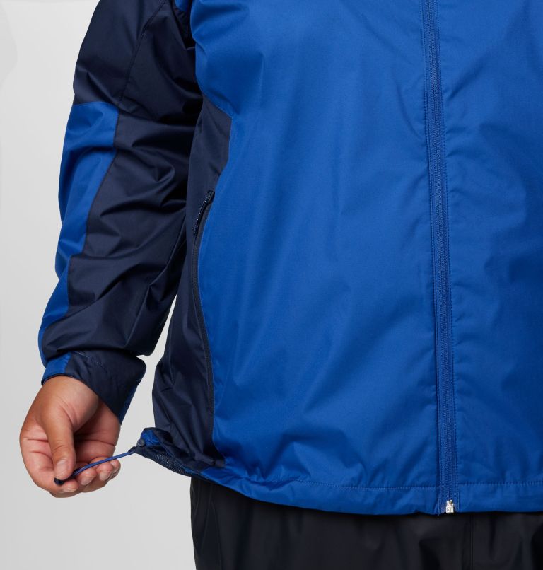Chaqueta impermeable Inner Limits III para hombre – Talla grande, Color: Mountain Blue, Collegiate Navy, image 6
