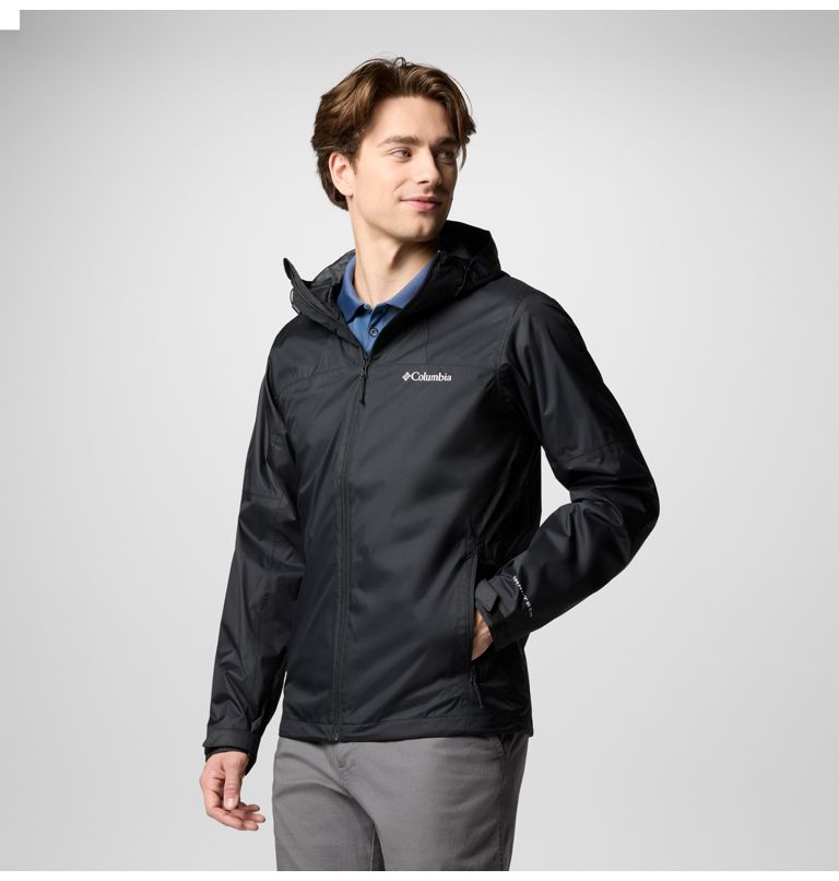 Men's Inner Limits IV Waterproof Jacket, Color: Black, image 3