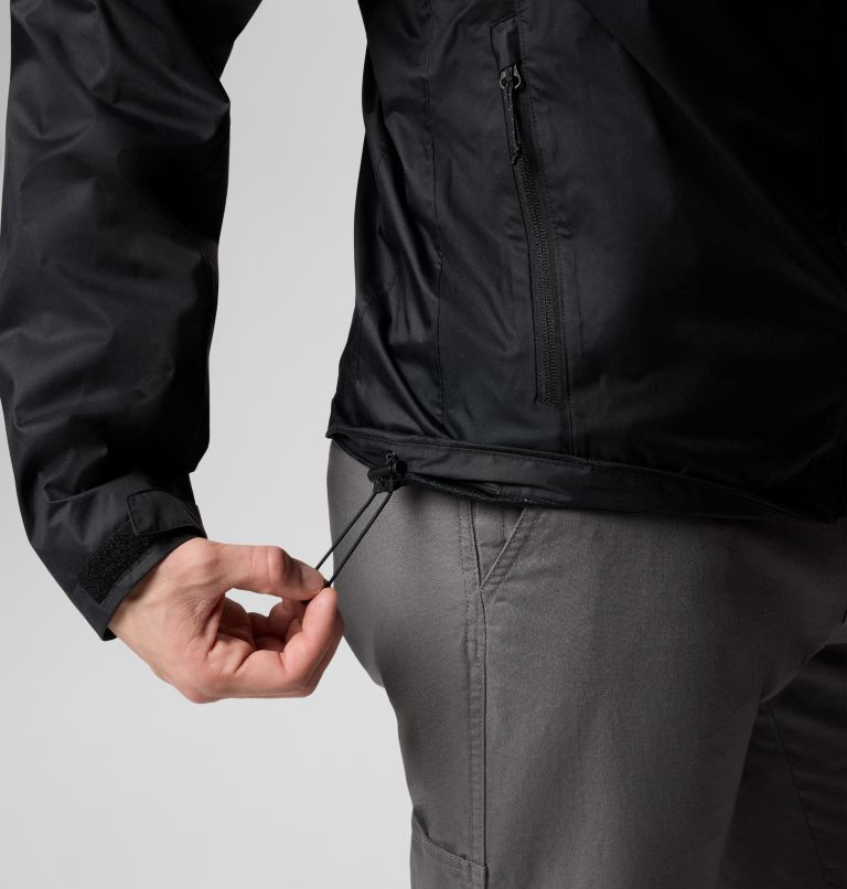 Men's Inner Limits IV Waterproof Jacket, Color: Black, image 6