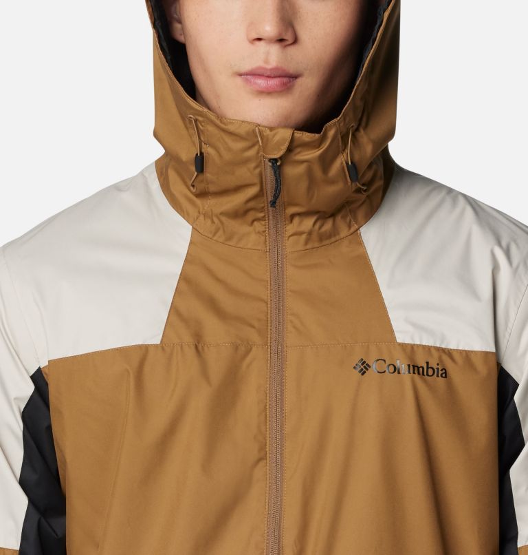 Men's Inner Limits IV Waterproof Jacket, Color: Delta, Dark Stone, Black, image 4