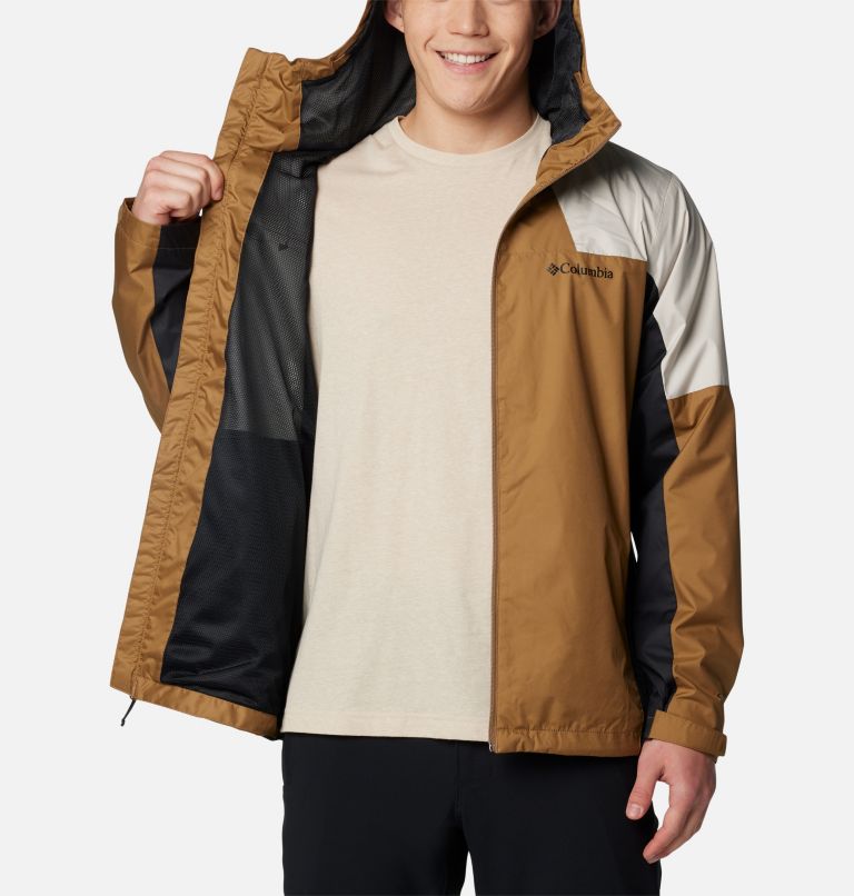 Men's Inner Limits IV Waterproof Jacket, Color: Delta, Dark Stone, Black, image 5