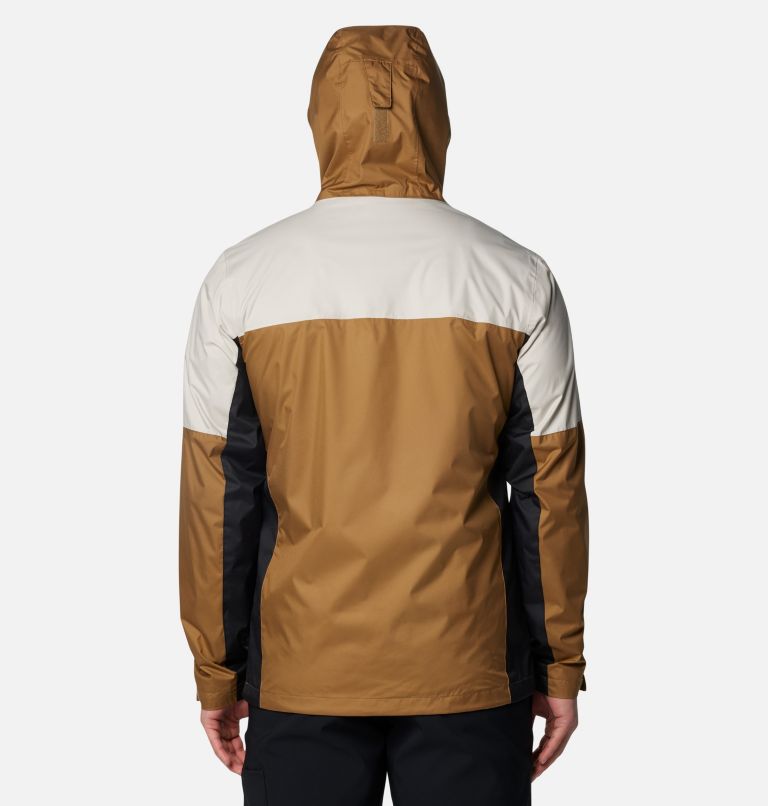 Men's Inner Limits IV Waterproof Jacket, Color: Delta, Dark Stone, Black, image 2