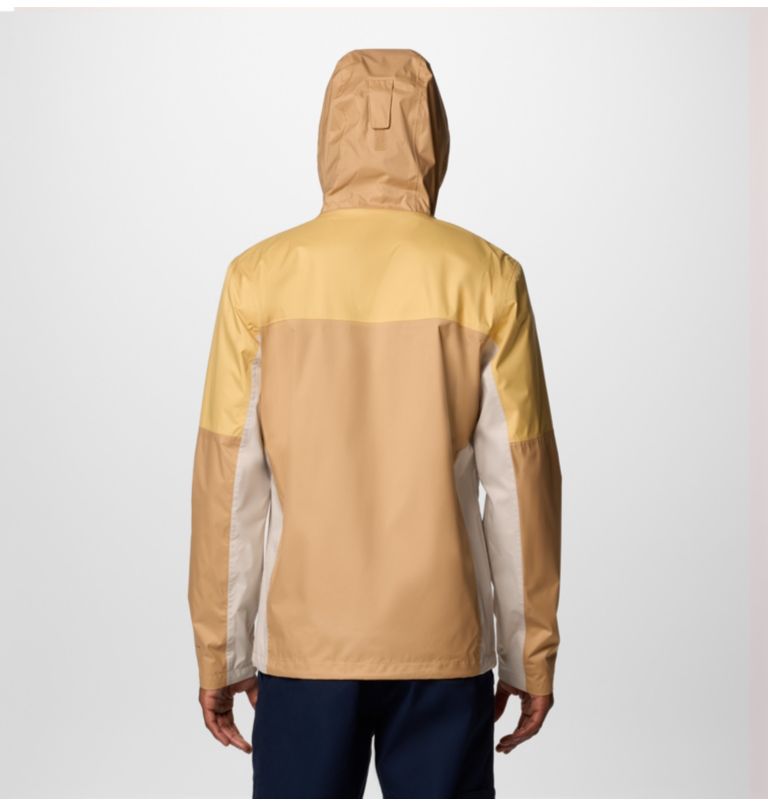 Chaqueta impermeable Inner Limits IV para hombre, Color: Canoe, Sand Dune, Dark Stone, image 2