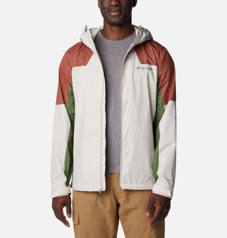 Chaqueta impermeable Inner Limits IV para hombre, Color: Dark Stone, Auburn, Canteen, image 7
