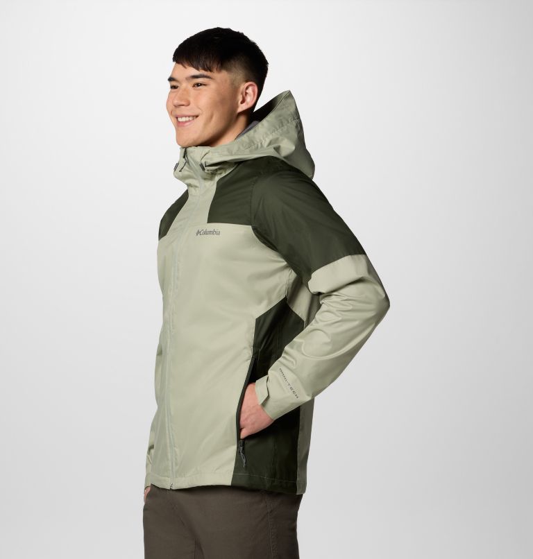 Chaqueta impermeable Inner Limits IV para hombre, Color: Safari, Greenscape, image 3