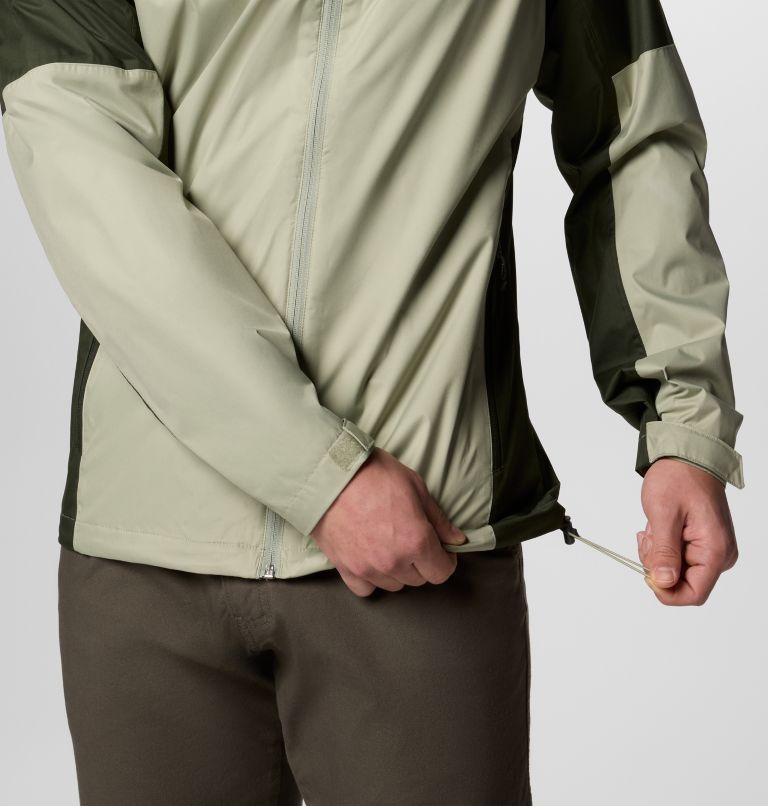 Chaqueta impermeable Inner Limits IV para hombre, Color: Safari, Greenscape, image 7