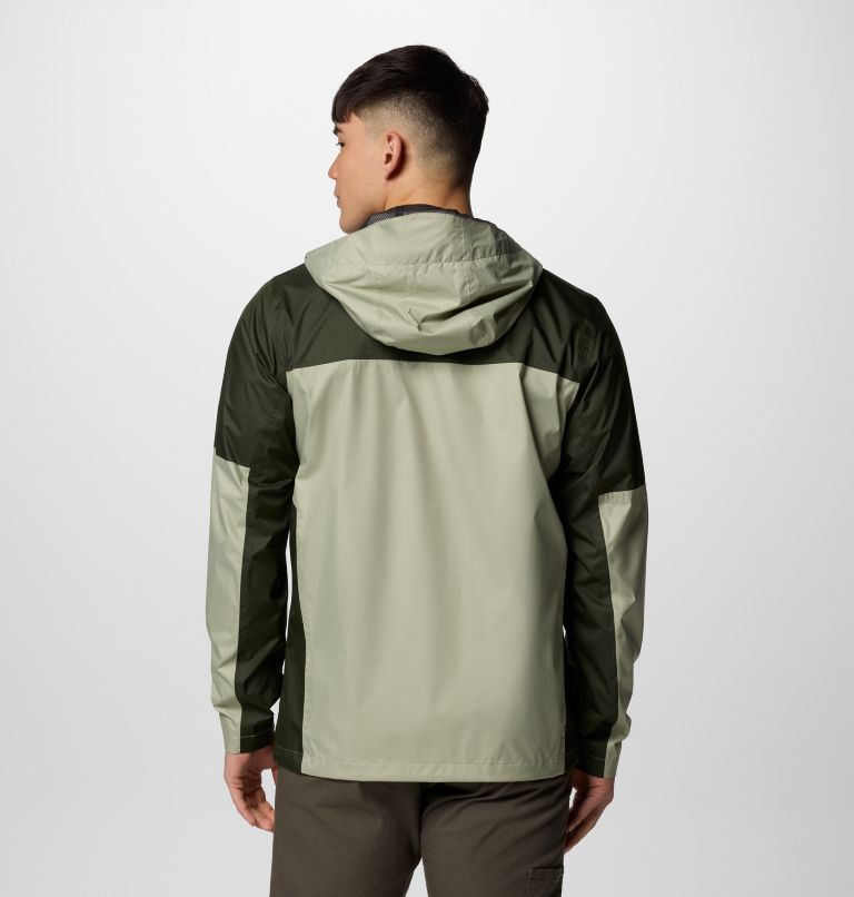 Chaqueta impermeable Inner Limits IV para hombre, Color: Safari, Greenscape, image 2