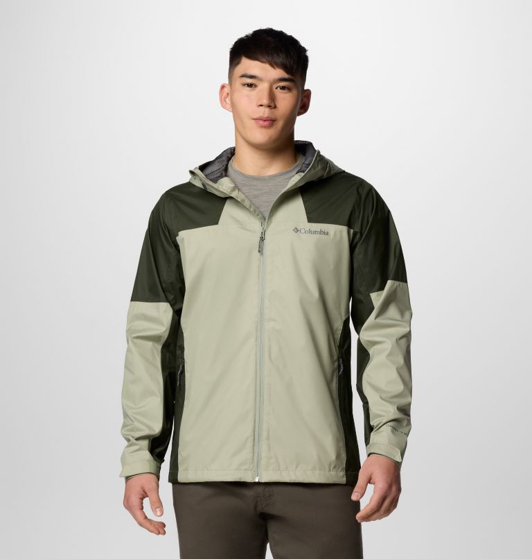 Chaqueta impermeable Inner Limits IV para hombre, Color: Safari, Greenscape, image 1
