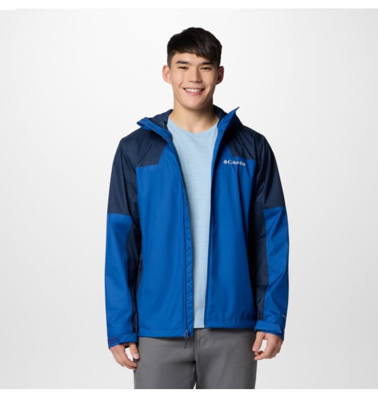 Chaqueta impermeable Inner Limits IV para hombre, Color: Mountain Blue, Collegiate Navy, image 7