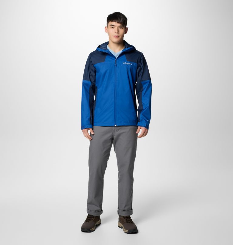Chaqueta impermeable Inner Limits IV para hombre, Color: Mountain Blue, Collegiate Navy, image 2