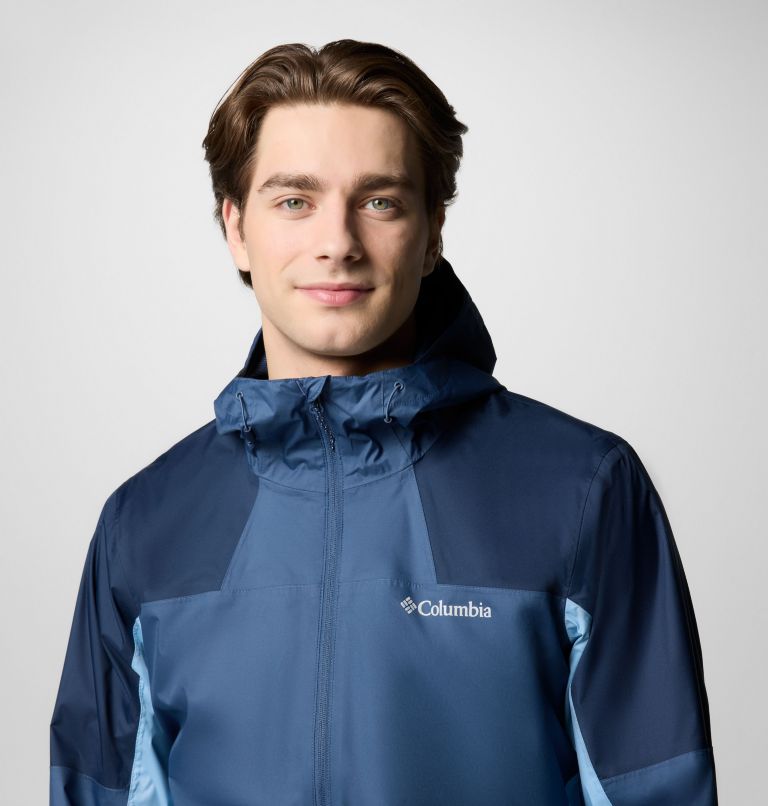Giacca impermeabile Inner Limits IV da uomo, Color: Dark Mountain, Coll Navy, Ripple Blue, image 4