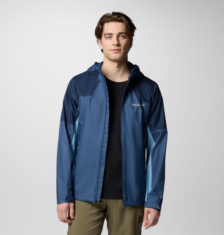 Inner Limits III Jacket, Color: Dark Mountain, Coll Navy, Ripple Blue, image 7