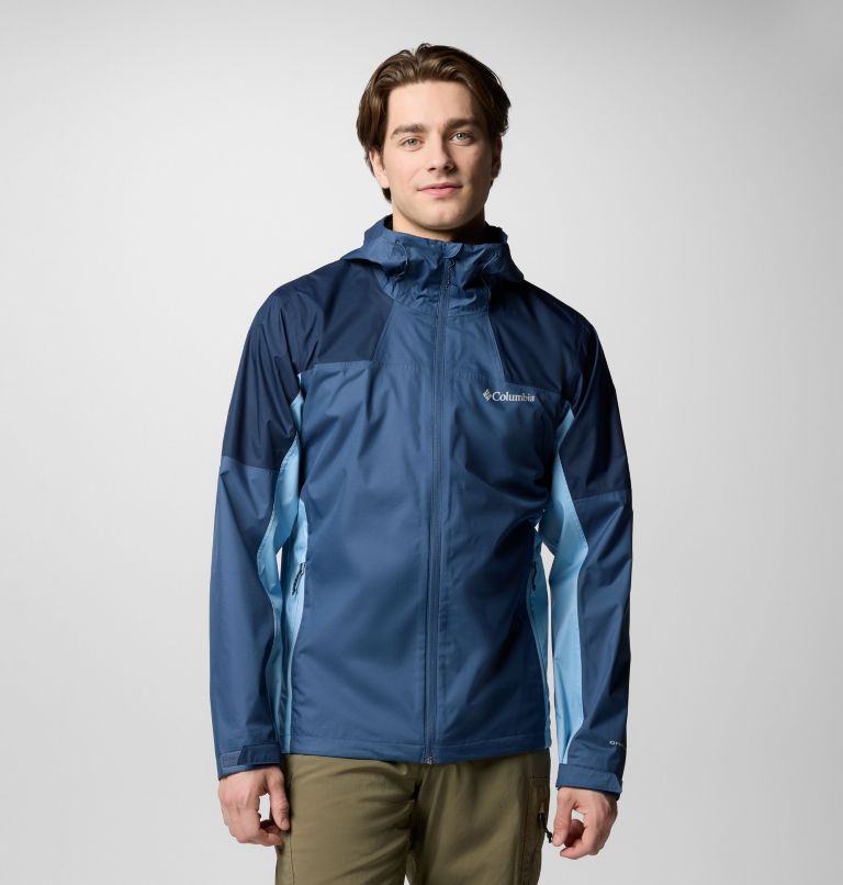 Giacca impermeabile Inner Limits IV da uomo, Color: Dark Mountain, Coll Navy, Ripple Blue, image 1
