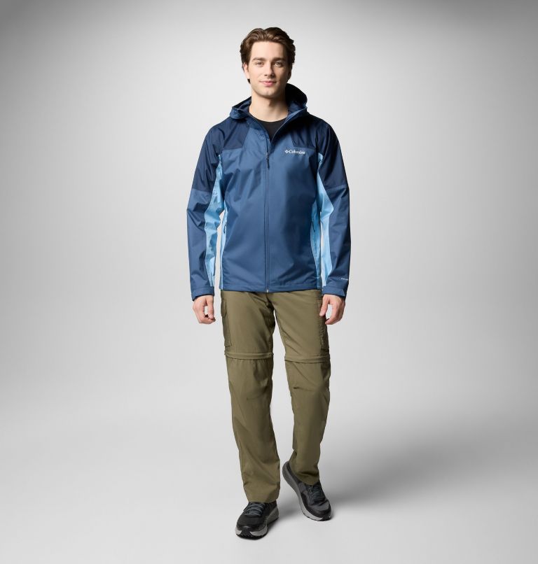Inner Limits III Jacket, Color: Dark Mountain, Coll Navy, Ripple Blue, image 2