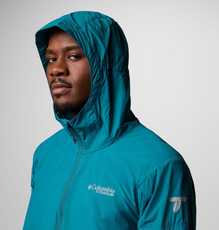 Men's Loop Trail II Windbreaker, Color: River Blue, image 5