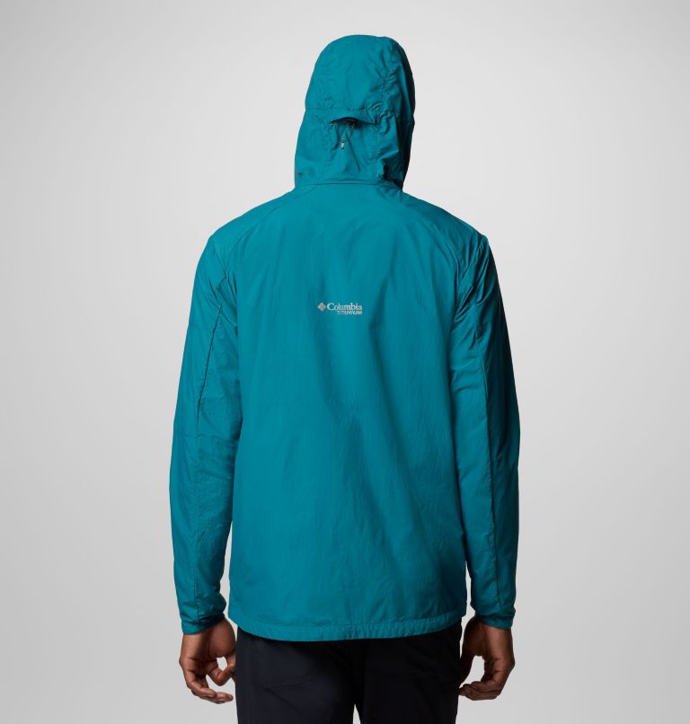 Men's Loop Trail II Windbreaker, Color: River Blue, image 3